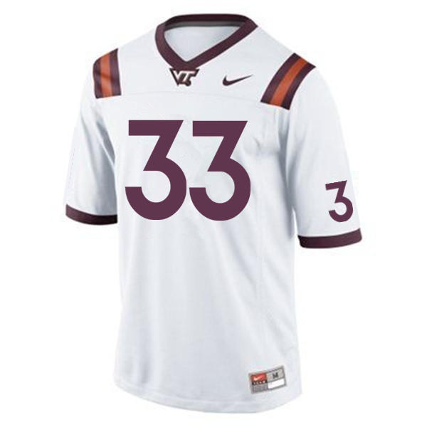 Men #33 Deshawn McClease Virginia Tech Hokies College Football Jerseys Sale-Maroon